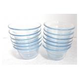 Fire King lot of 12 custard cups