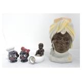Black Americana lot of 4 pieces