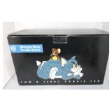 Warner Bros. Tom & Jerry cookie jar with box