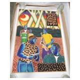 1997 New Orleans Jazz Festival poster,