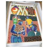 1997 New Orleans Jazz Festival poster,