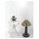 Oil lamp and candle lamp