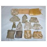 Lot of 14 lady's mesh purses