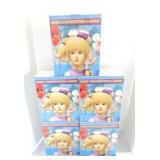Lot of 5 lady head vases