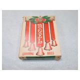 Noel Greeting Bells in original box