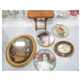 Lot of 3 chimneys covers, 2 pictures, and