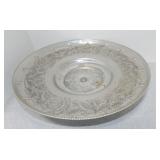 Hammered aluminum La-Z-Susan
