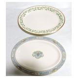 Lenox lot of 2 platters