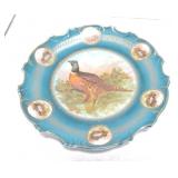 Leught & Engurg pheasant cake plate