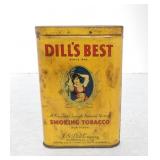 Dills Best tobacco tin