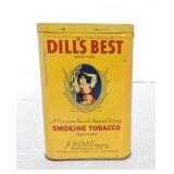 Dills Best tobacco tin