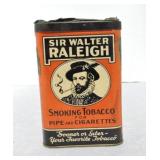 Sir Walter Raleigh tobacco tin