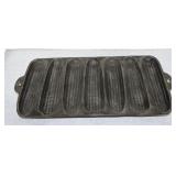 Cast iron corn tray