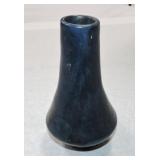 Art pottery vase signed E K, 6 1/2'
