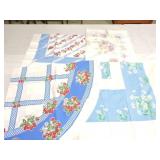 Lot of 4 vintage tablecloths