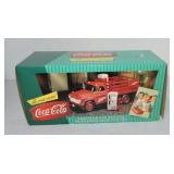 Coca Cola stake truck with vending machine and