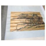 Oriental scroll, 63'x27'