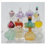 Lot of 12 perfume bottles