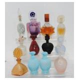 Lot of 12 perfume bottles
