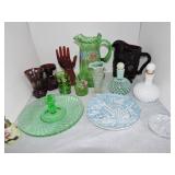 Lot of assorted glassware