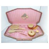 Lady's dresser set, some losses