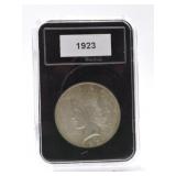1923 Peace dollar