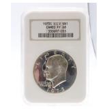 1973-S Ike dollar, silver, NGC PF68 cameo