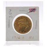1906-O $10 gold Liberty
