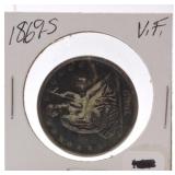 1869-S Liberty Seated half, VF