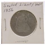 1856 Liberty Seated half