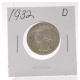 1932-D Washington quarter