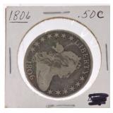 1806 Bust half