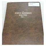 Kennedy half album 1964-1994, 80 coins,