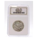 1928 Oregon half NGC MS65