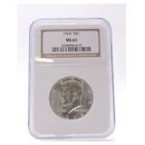 1964 Kennedy half NGC MS63