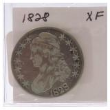 1828 Bust half XF