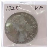 1825 Bust half VF