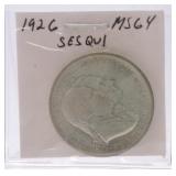 1926 Sesquicentennial half, MS64