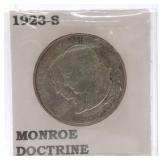 1923-S Monroe Doctrine half