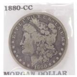 1880-CC Morgan dollar