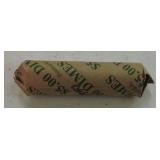 Roll of 50 Mercury dimes