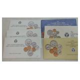 Lot of 6 US mint sets: 3 - 1989, 1990, 1991, 1992