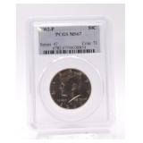 2002 Kennedy half PCGS MS67