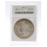 1882-CC Morgan dollar ANACS MS64