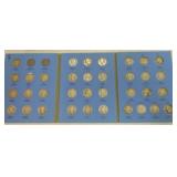 Washington quarter album 1932-45, 35 coins