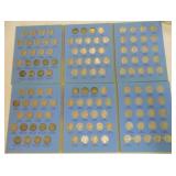 Lot of 2 Jefferson nickel albums, 1938-61,