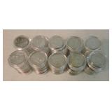 Lot of 100 commemorative Washington quarters