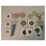 Lot of assorted items: 5 grams .999 silver,