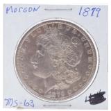 1879 Morgan dollar, MS63