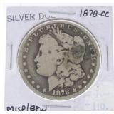 1878-CC Morgan dollar